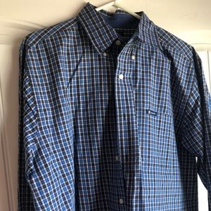 Mens long sleeve button down